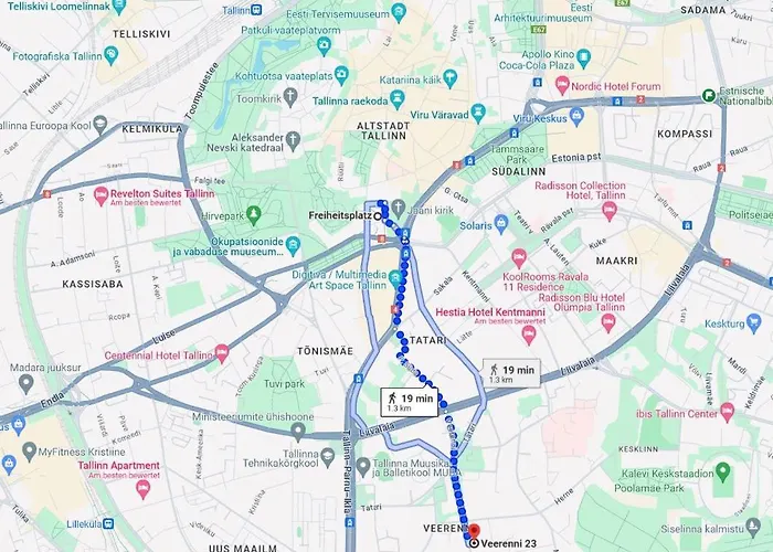 Cozy On Veerenni St, Garden Views. Appartement *